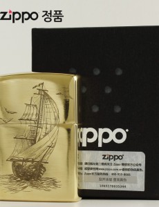 ZIPPO PRINTED BY 지포 라이터 정품 미국산