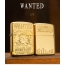 zippo 지포 라이타 정품 미국산 골드 WANTED MONKEYD LUFFY 해적의왕