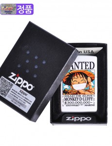 미국산 zippo 지포 라이타 정품 WANTED MONKEYD LUFFY 해적의왕