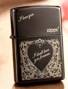 미국산 zippo 지포 라이터 정품 I love you 러브하트 영원한 사랑