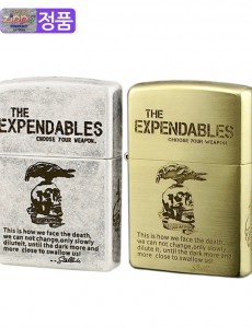 zippo 오일 지포 라이터 정품 미국산 순동 골드 THE EXPENDABLES CHOOSE YOUR WEAPON